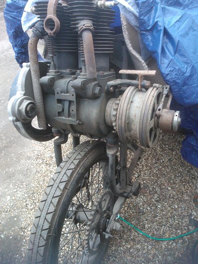 Phanomobil Vertical Twin Motor