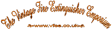 The Vintage Fire Extinguisher Emporium for Veteran, Classic Cars, Motorcycles, Aeroplanes and Period Boats - Extinguishers for the Enthusiast - Dorset